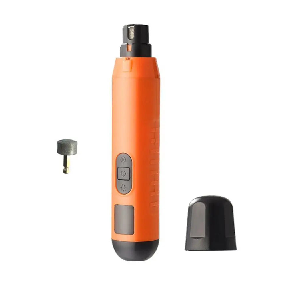 Electric Dog Nail Clippers for Dog Nail Grinders Rechargeable USB Charging Pet Quiet Cat Paws Nail Grooming Supplies