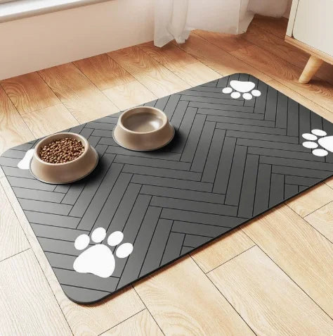 Soft Plush Pet Mat, Non-Slip Waterproof Dog Cat Bed Pad for Floor Couch, Machine Washable