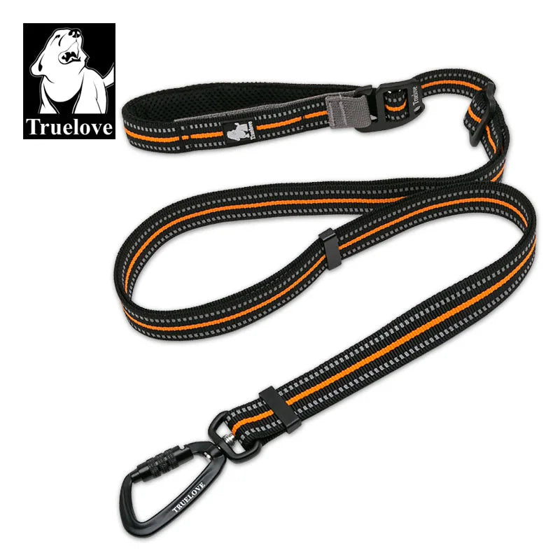 Truelove 5 In 1 Hands Free Dog Leash Running Nylon Durable Reflective Pet Dog Leashes For Large Dogs Adjustable Training Lead