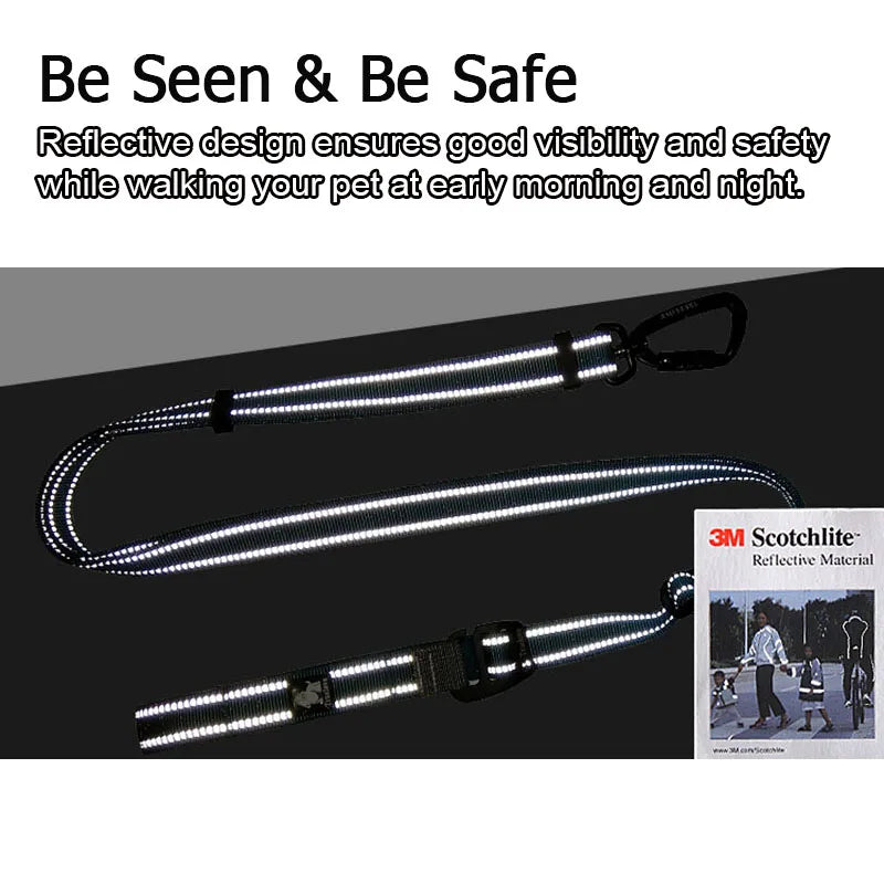 Truelove 5 In 1 Hands Free Dog Leash Running Nylon Durable Reflective Pet Dog Leashes For Large Dogs Adjustable Training Lead