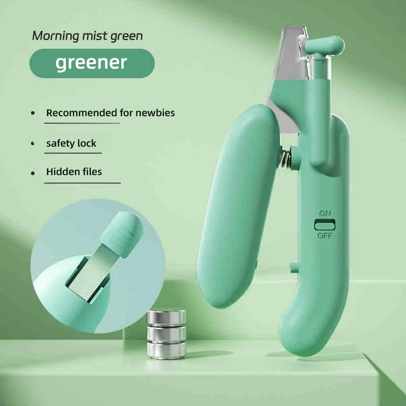 HOOPET Cat Nail Clippers Pet Dog Puppy Novice Special Cat Claw Grinding Nail Large and Small Dog Scissors Nail Clippers Trimming