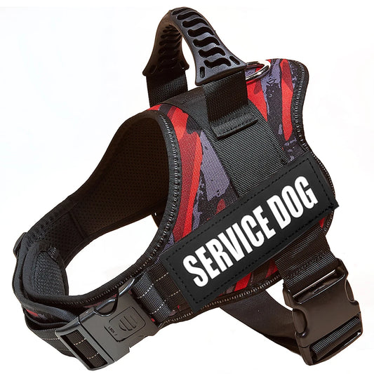 Camouflage Style Dog Harnesses For Puppy Medium And Large Dogs Accessories Vest Adjustable No Pull Reflective French Bulldog Pet