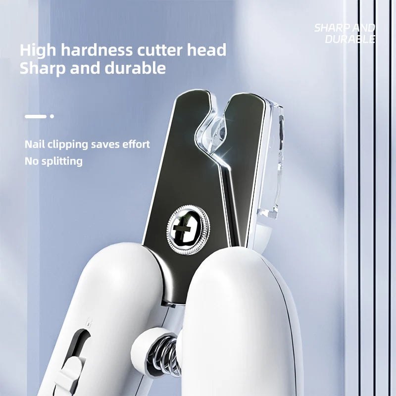 HOOPET Cat Nail Clippers Pet Dog Puppy Novice Special Cat Claw Grinding Nail Large and Small Dog Scissors Nail Clippers Trimming