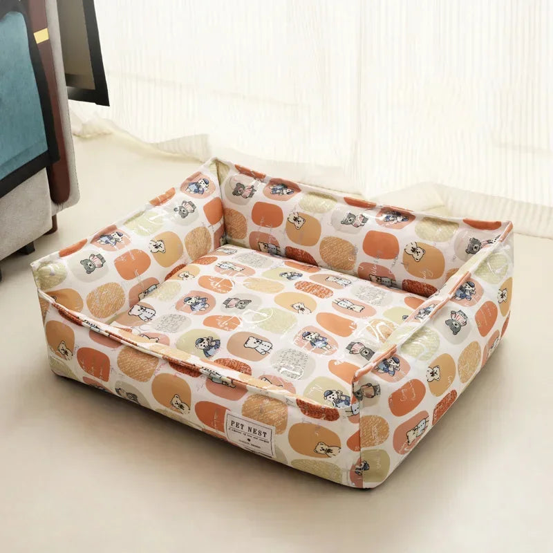 1PC Soft Sofa Dog Beds Warm Pet Mat for Puppy Cool Cushion Dog Sleeping Nest Pet Bed Removable Cozy Cat House Baskets Kennel