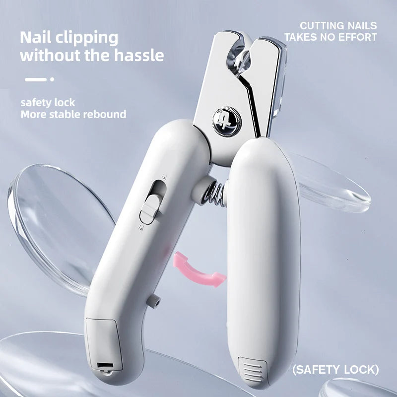 HOOPET Cat Nail Clippers Pet Dog Puppy Novice Special Cat Claw Grinding Nail Large and Small Dog Scissors Nail Clippers Trimming