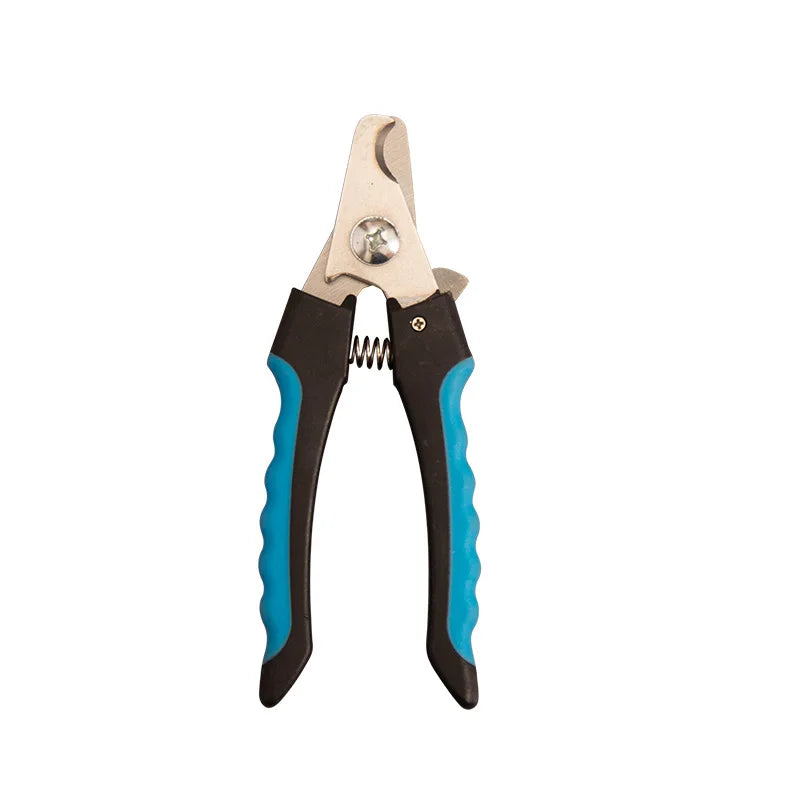 Pet Nail Clippers for Large Dog Nail Trimmer Stainless Steel Scissor Multifunctional Nail Cutter Cat Claw Care Grooming Supplies