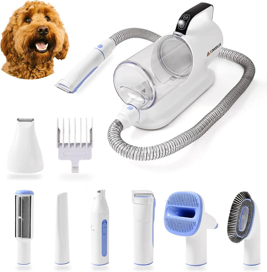 Dog Grooming Vacuum, Professional Use & Home Pet Grooming Vacuum for Dogs | 11-in-1 Professional Grade & Lightweight Dog