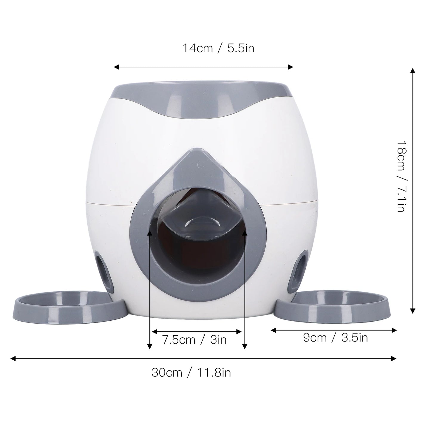 Dog Tennis Ball Machine Dog Training  Dog Ball Feeding Toys Dog Tennis Ball Feeding Machine with 2 Tennis for Dog Training