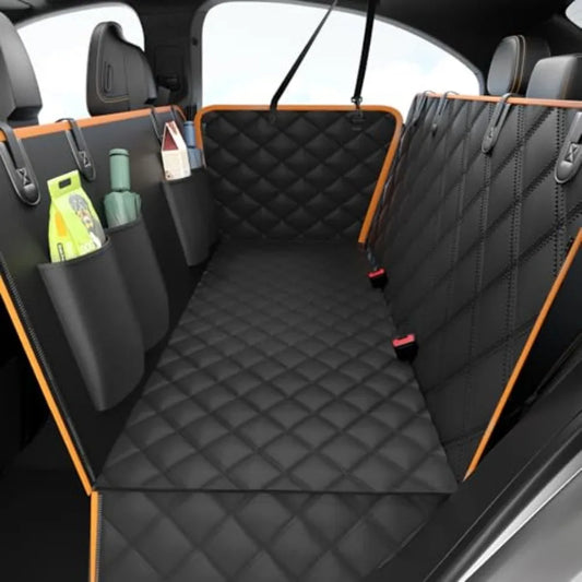 Dog Car Seat Cover for Back Seat00% Waterproof Scratch Proof Nonslip Seat Cover 600D Heavy Duty Scratch Proof Nonslip Durable S
